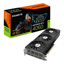 Tarjeta de Video Gigabyte Gaming GeForce RTX4060 OC 8GB Triple Fan RGB Fusion GDDR6 PCIe 4.0 2xHDMI  [ GV-N4060GAMING-OC-8GD ]