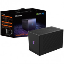 Tarjeta de Video Externa Gigabyte AORUS RTX4090 Gaming Box 24GB GDDR6X USB-C Thunderbolt 3xDP 1xHDMI [ GV-N4090IXEB-24GD ]