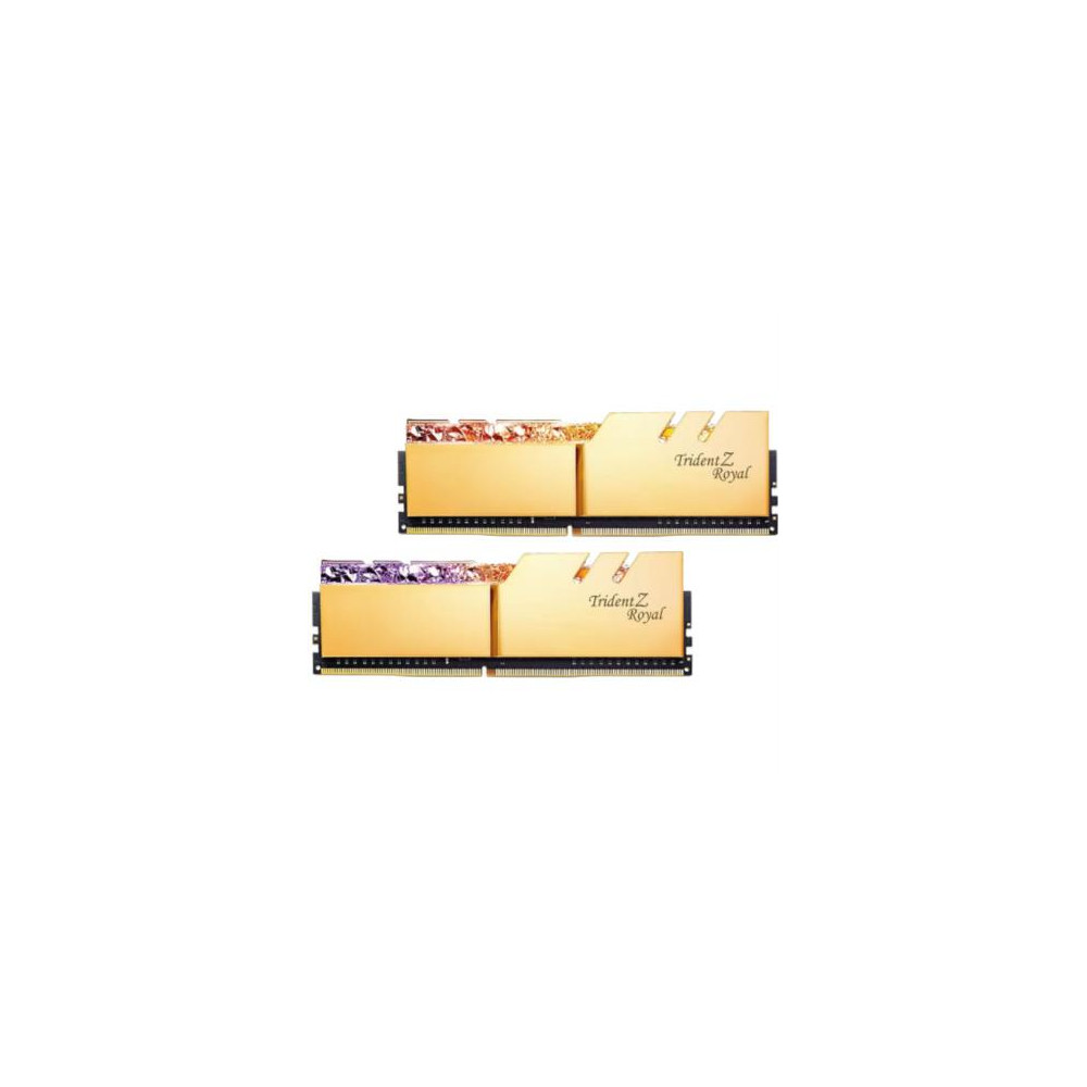 Memoria Ram G.Skill Trident Z Royal Gold 16GB (2x8GB) 3200MHz DIMM CL16 [ F4-3200C16D-16GTRG ]