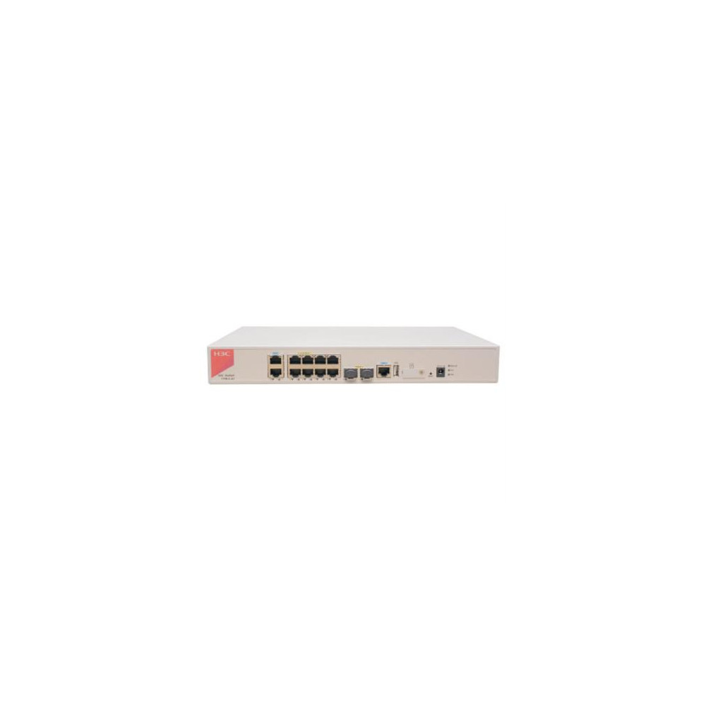 Cortafuegos SMB H3C SecPath F100-C-A2 Firewall Appliance Overseas Version 1.2 Gbps 10 x GE + 2 x SFP [ 9801A41U ]