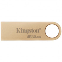 Memoria USB Kingston DataTraveler SE9 G3 512GB USB 3 2 Lectura 220MB/s Dorado [ DTSE9G3512GB ]