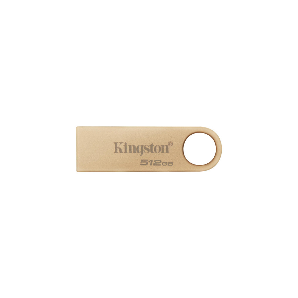 Memoria USB Kingston DataTraveler SE9 G3 512GB USB 3 2 Lectura 220MB/s Dorado [ DTSE9G3512GB ]