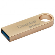 Memoria USB Kingston DataTraveler SE9 G3 512GB USB 3 2 Lectura 220MB/s Dorado [ DTSE9G3512GB ]