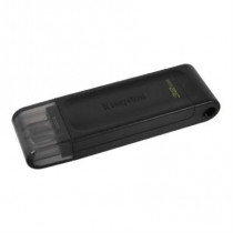 Memoria USB Kingston DataTraveler 70 32GB USB-C Color Negro [ DT7032GB ]