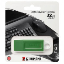 Memoria USB Kingston Exodia 32 GB 3.2 Gen1 Color Verde [ KC-U2G32-7GG ]