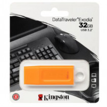 Memoria USB Kingston Exodia 32 GB 3.2 Gen1 Color Naranja [ KC-U2G32-7GO ]