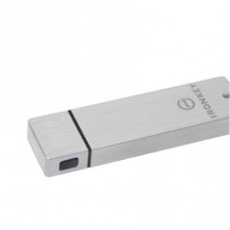 Memoria USB Kingston IronKey S1000 Flash 32GB Encriptado Criptochip Integrado Color Plata [ IKS1000B32GB ]