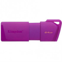 Memoria USB Kingston DataTraveler Exodia M 64GB USB 3.2 Gen 1 Color Morado [ KC-U2L64-7LP ]