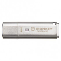 Memoria USB Kingston IronKey Locker+ 50 16GB con XTS-AES-USBtoCloud [ IKLP5016GB- ]