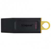 Memoria Kingston USB 128 GB 3.2 Gen 1 DataTraveler Exodia con Logo [ DTX128GBCL ]