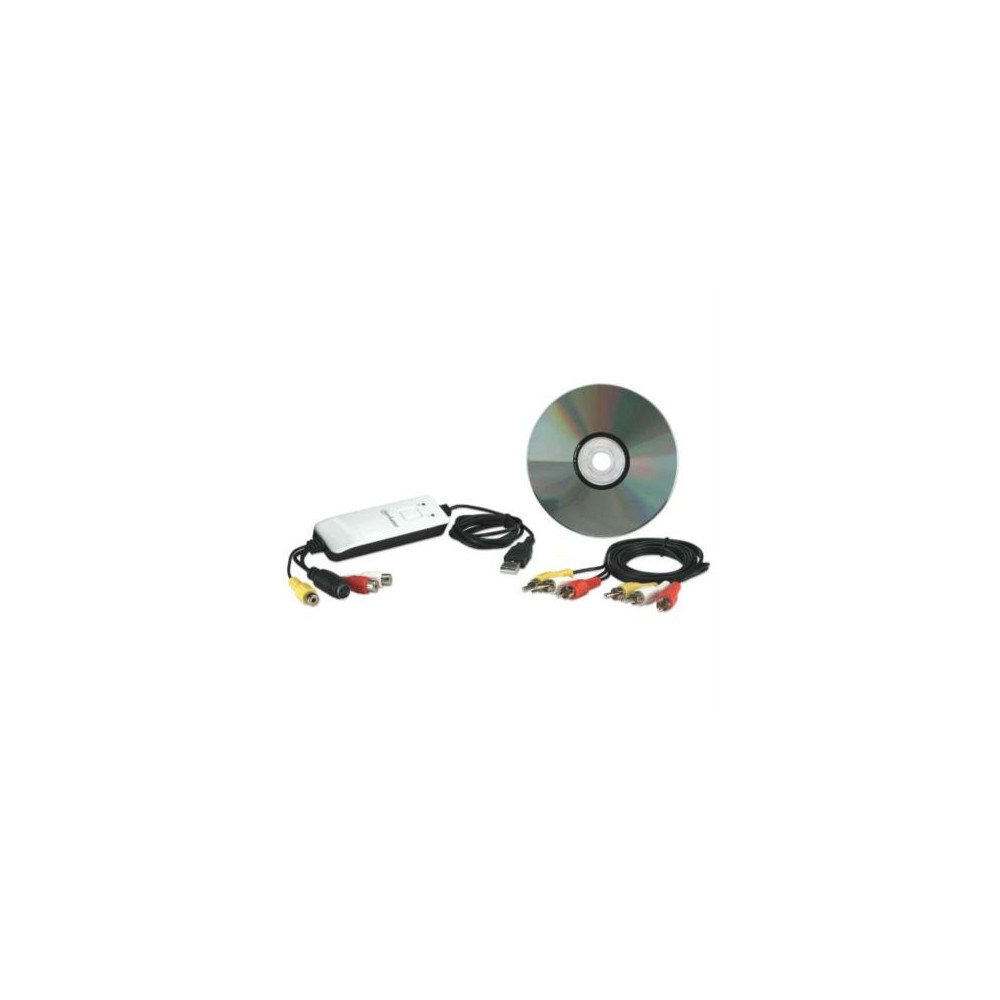 Grabador Manhattan USB Audio/Video CD/DVDs [ 162579 ]