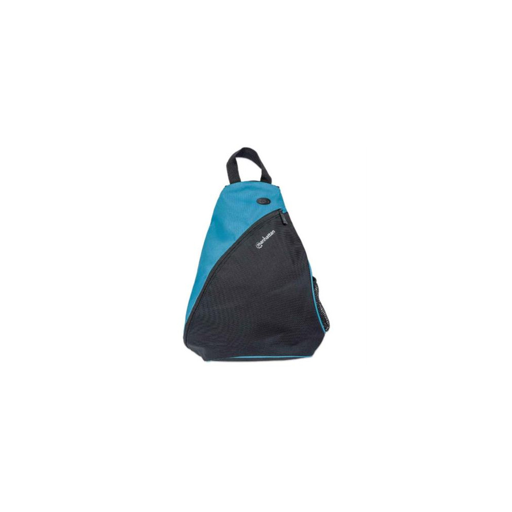 Mochila Manhattan Dashpack 12" Ligera Color Negro-Azul [ 439855 ]