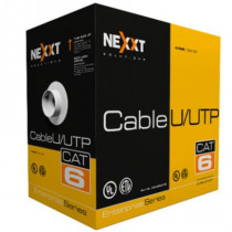 Cable Nexxt Solutions Enterprise Cat6 UTP  4P 23AWG CM 305m Azul [ AB356NXT02 ]