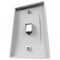 Placa de Pared Nexxt Solutions 1 Puerto para Conectores tipo Keystone Mdulo RJ45 Blanco [ AW161NXT01 ]