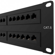 Panel de Conexin Red Nexxt Solutions para Rack Cat6 48 Puertos Pre-configurado Sin Blindaje Tipo 110 [ AW191NXT11 ]