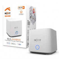 Router Nexxt Home Bolt AX1800 Tecnologa Mesh Conecta Hasta 150 Dispositivos Cobertura 185m2 1 Pieza  [ NCM-X1800 ]