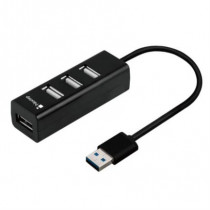 Mini Hub Nextep USB 2.0 Alta Velocidad 4 Puertos [ NE-444 ]