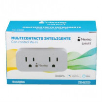 Tomacorriente Nextep Smart Doble Control Wi-Fi [ NE-260D ]