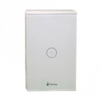 Interruptor Nextep Smart de Luz Pared Tctil Sencillo Control Wi-Fi [ NE-266S ]