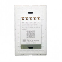 Interruptor Nextep Smart de Luz Pared Tctil Triple Control Wi-Fi [ NE-266T ]