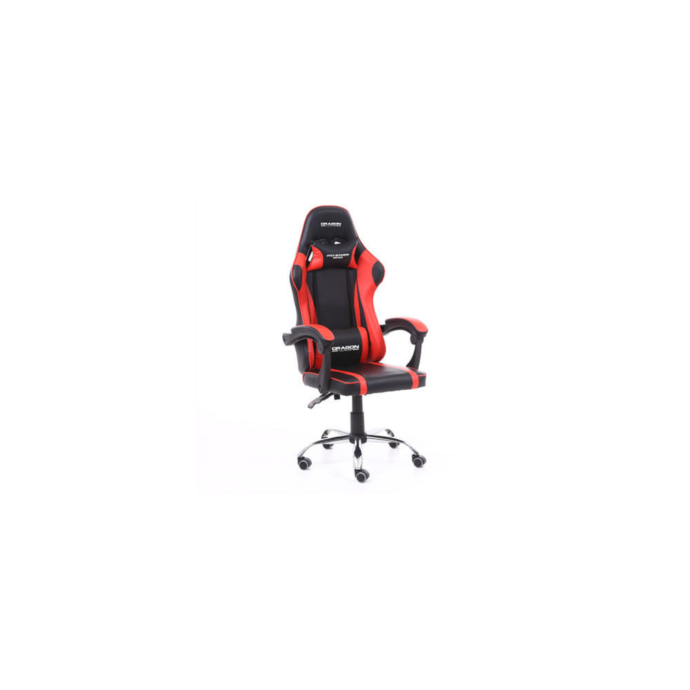 Silla Gamer Ergonmica Dragn XT Modelo Falkor Color Rojo-Negro [ NE-462R ]