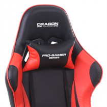 Silla Gamer Ergonmica Dragn XT Modelo Falkor Color Rojo-Negro [ NE-462R ]