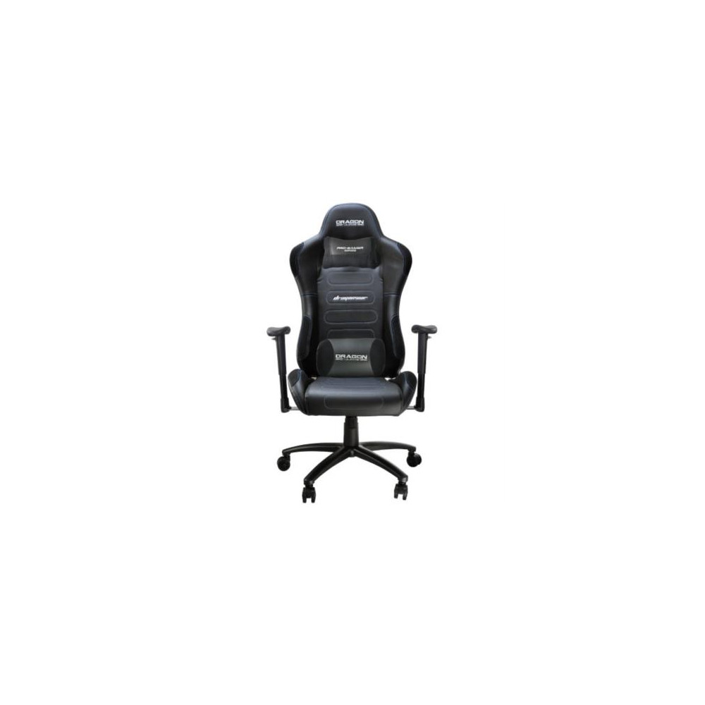 Silla Gamer Ergonmica Dragn XT Modelo Racing Descansabrazos 2D Color Negro [ NE-460N ]