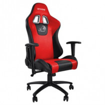 Silla Gamer Ergonmica Dragn XT Modelo Racing Descansabrazos 2D Color Rojo-Negro [ NE-460R ]