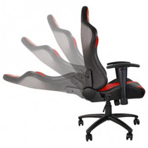 Silla Gamer Ergonmica Dragn XT Modelo Racing Descansabrazos 2D Color Rojo-Negro [ NE-460R ]