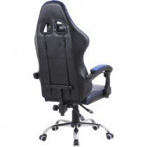 Silla Gamer Ergonmica Dragn XT Modelo Falkor Color Azul-Negro [ NE-462A ]