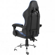 Silla Gamer Ergonmica Modelo Falkor Color Negro-Azul [ NE-461A ]