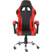 Silla Gamer Ergonmica Modelo Falkor Color Negro-Rojo [ NE-461R ]