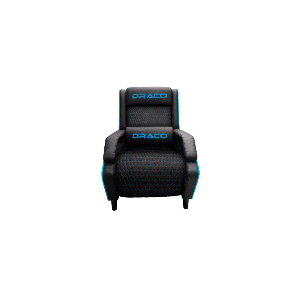 Sof Gamer Reclinable Dragon XT Modelo Draco Color Negro-Azul [ NE-488A ]