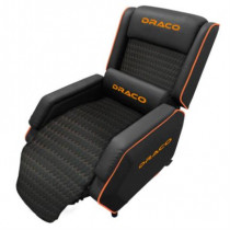 Sof Gamer Reclinable Dragon XT Modelo Draco Color Negro-Naranja [ NE-488J ]