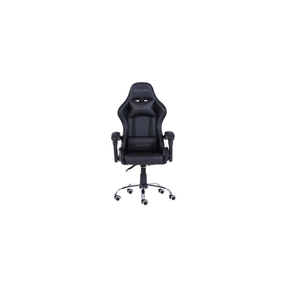 Silla Gamer Ergonmica Modelo Falkor Color Negro [ NE-461N ]