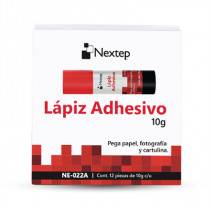 Lapiz Adhesivo Nextep 10 Gramos C/12 [ NE-022A ]