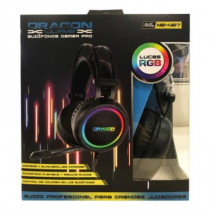 Audfonos Gamer Dragon XT Micrfono Iluminado RGB 3.5mm [ NE-487 ]