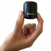 Mini Bocina Nextep Bluetooth Manos Libres con Botn para Selfies Color Negro [ NE-400 ]