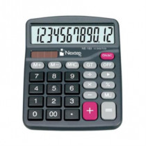 Calculadora Nextep 12 Dgitos Semi Escritorio Bateria/Solar [ NE-183 ]