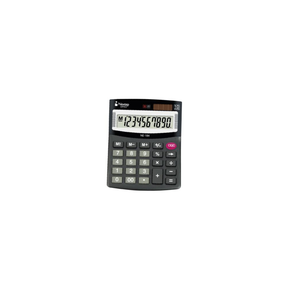 Calculadora Nextep 10 Dgitos Semi Escritorio Bateria/Solar [ NE-184 ]