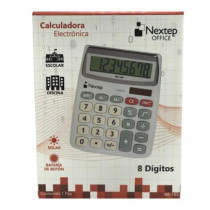 Calculadora Nextep 8 Dgitos Semi Escritorio Solar/Batera [ NE-185 ]