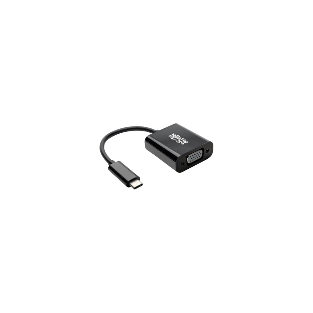 Adaptador Tripp Lite USB-C a VGA con Modo Alterno DP 1.2 Color Negro [ U444-06N-VB-AM ]