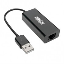 Adaptador Tripp Lite USB 2.0 Ethernet NIC 10/100 Mbps RJ45 Color Negro [ U236-000-R ]