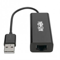 Adaptador Tripp Lite USB 2.0 Ethernet NIC 10/100 Mbps RJ45 Color Negro [ U236-000-R ]