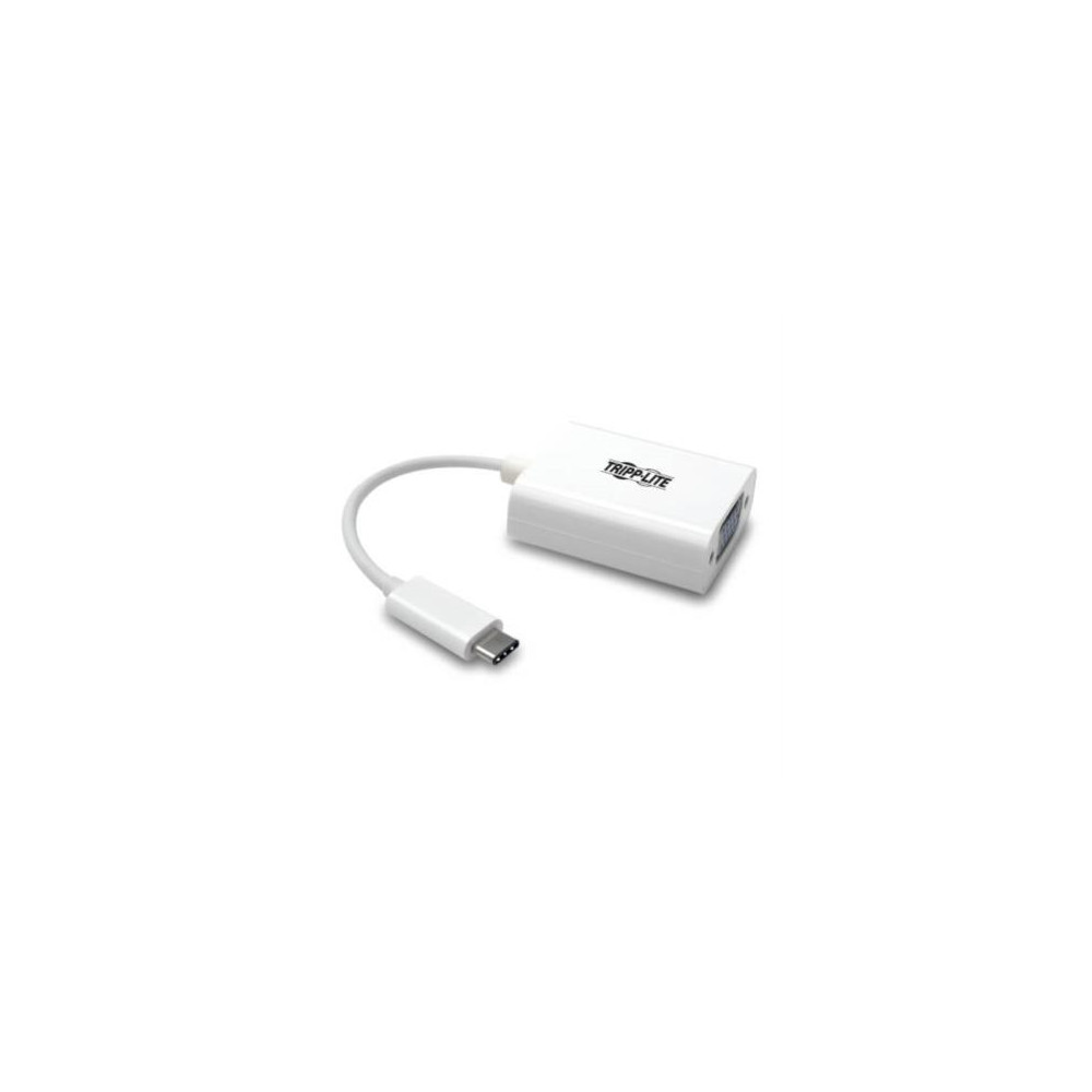 Adaptador Tripp Lite USB-C a VGA con Modo Alterno DP 1.2 Compatible con Thunderbolt 3 [ U444-06N-VGA ]