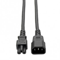 Cable Tripp Lite Adaptador Alimentacin para Laptop C14 a C5 - 2.5A 250V 18 AWG 1.83m Color Negro [ P014-006 ]