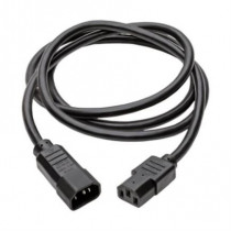 Cable Tripp Lite Alimentacin Servicio Pesado PDU C13-C14 15A 250V 14 AWG 1.83m Color Negro [ P005-006 ]