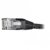 Cable Tripp Lite Ethernet (UTP) Moldeado Snagless Cat6 Gigabit RJ45 M-M 2.13m Color Negro [ N201-007-BK ]