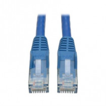 Cable Tripp Lite Patch Moldeado Snagless Cat6 Gigabit RJ45 M-M 61cm Color Azul [ N201-002-BL ]