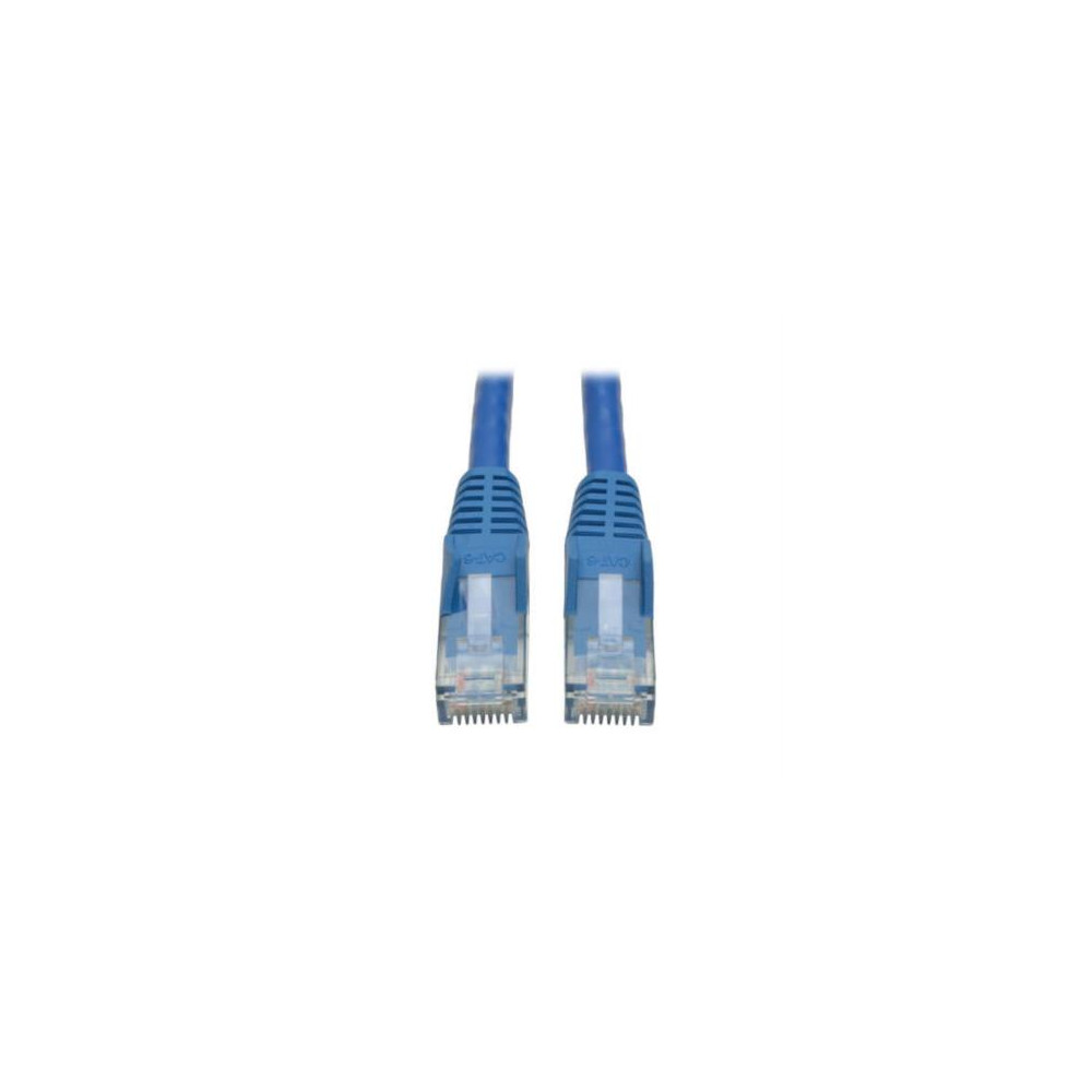 Cable Tripp Lite Patch Moldeado Snagless Cat6 Gigabit RJ45 M-M 61cm Color Azul [ N201-002-BL ]